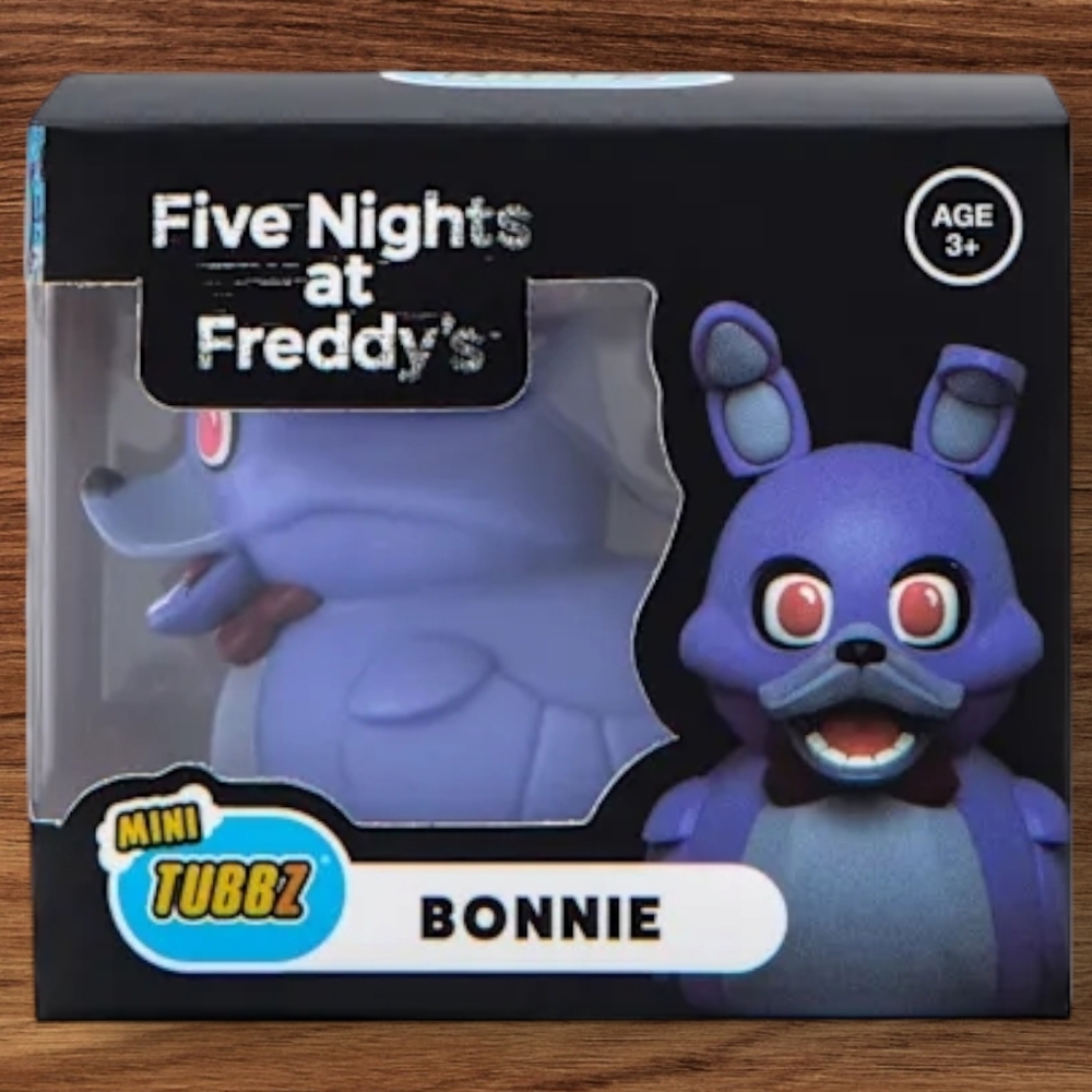 NIB Tubbz Mini 5 Nights at Freddy's: Bonnie Rubber Duck